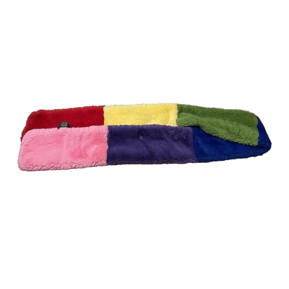 Lazy Oaf Cloud Women’s Scarf. Oversize Multicolor Statement Winter Warm Style - Picture 14 of 15